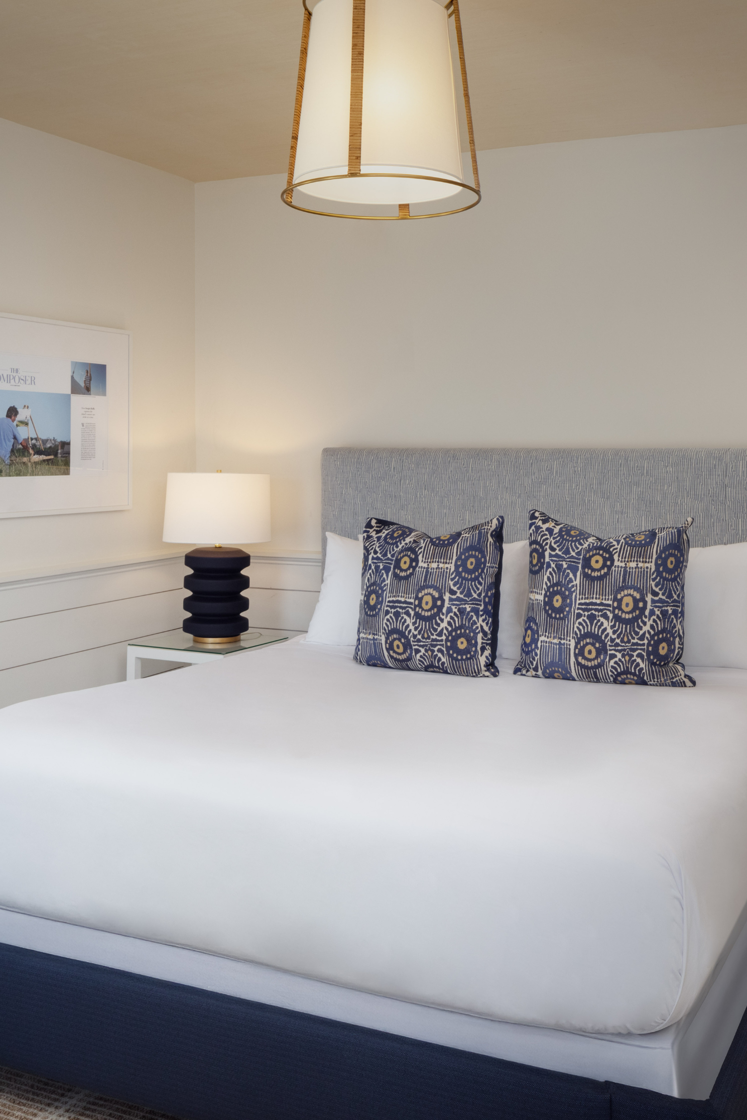 King guest room at 76 Main Ink Press Hotel