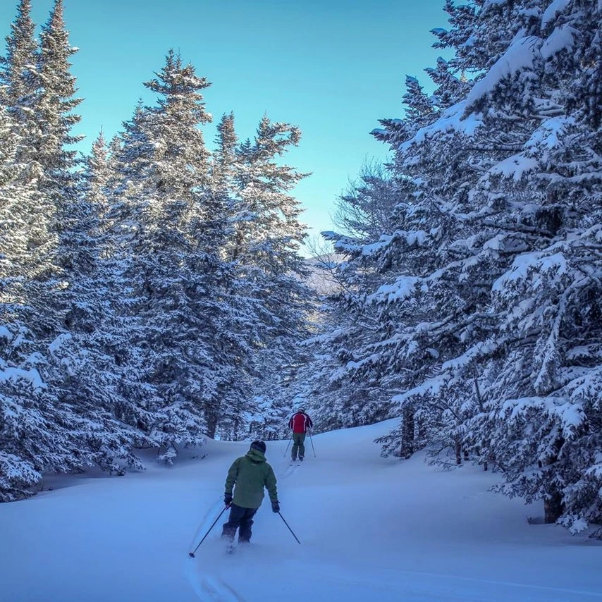 People skiing at the Wildcat Mountain